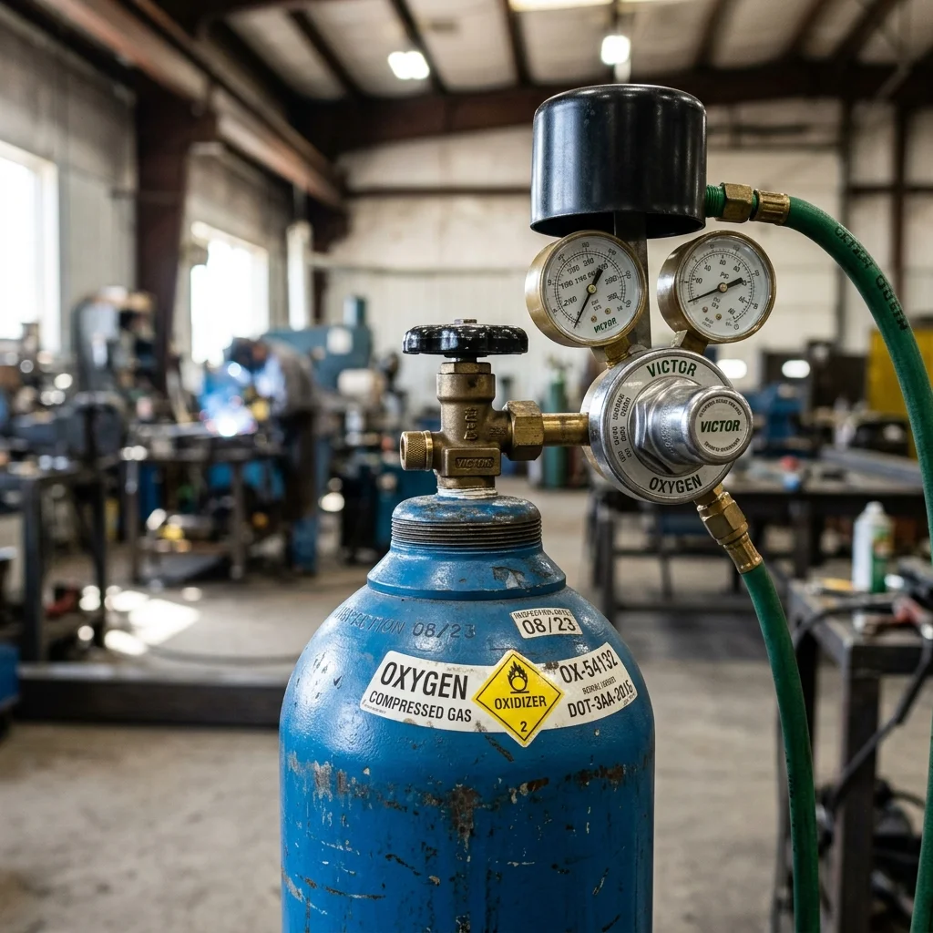 Oxygen gas cylinder for industrial and medical use in Sri Lanka â€” welding, cutting, fabrication â€” Gass.lk